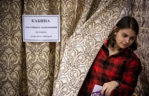At a polling station in Belarus / euroradio.fm