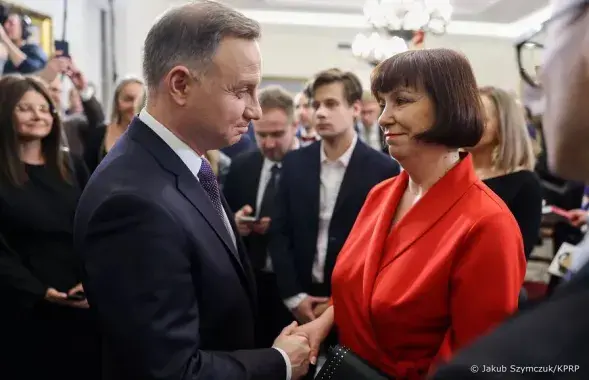 Анджей Дуда и Елена Бондаренко /&nbsp;prezydent.pl
