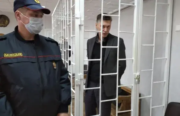 Уладзімір Дудараў ў судзе&nbsp;/ TUT.BY
