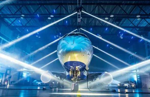 Embraer-175, які &quot;Белавія&quot; набыла ва ўласнасць у 2018 годзе / belavia
