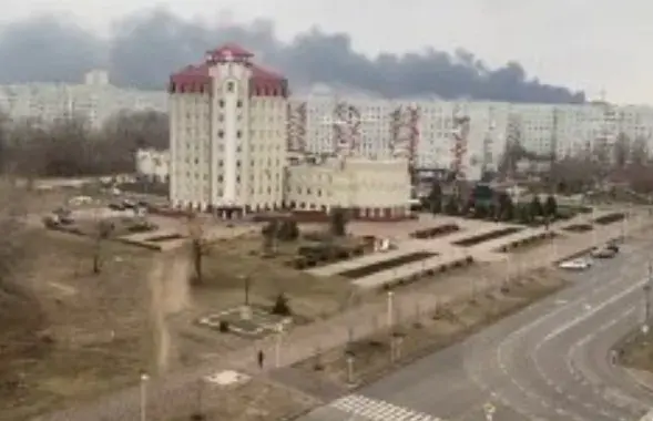 Энергодар, 4 марта 2022-го / Скриншот с видео​