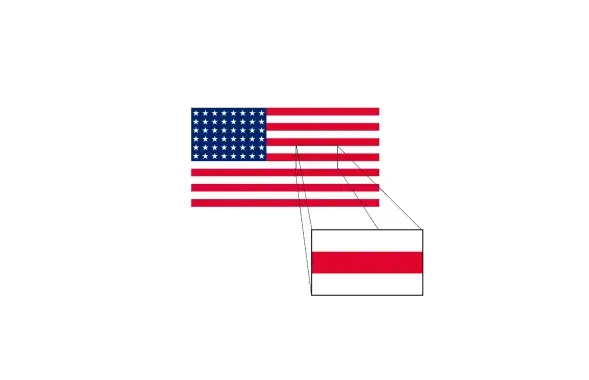 У сцягоў ЗША і Беларусі шмат агульнага /&nbsp;twitter.com/Chilikto
