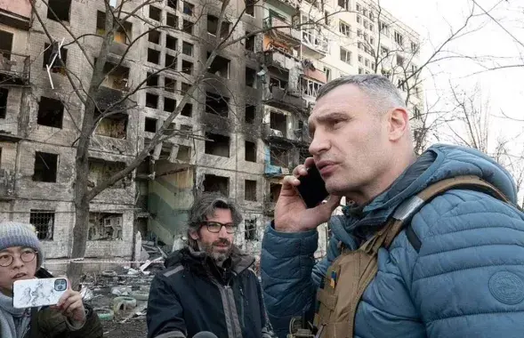 Виталий Кличко в Киеве​ / Twitter