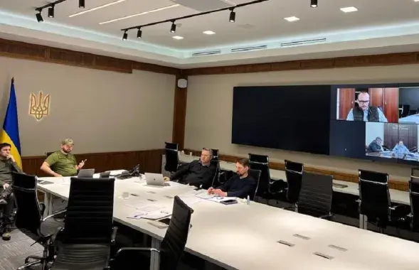 Во время переговоров / twitter.com/podolyak_m