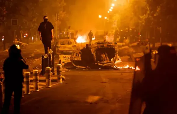Беспарадкі ў Нантэры / Reuters
