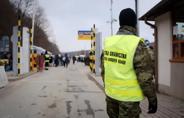 На украинско-польской границе / twitter.com/Straz_Graniczna​