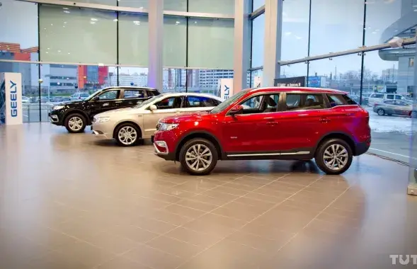Ільвіная доля прададзеных аўто ў Беларусі прыпадае на марку Geely / TUT.BY
