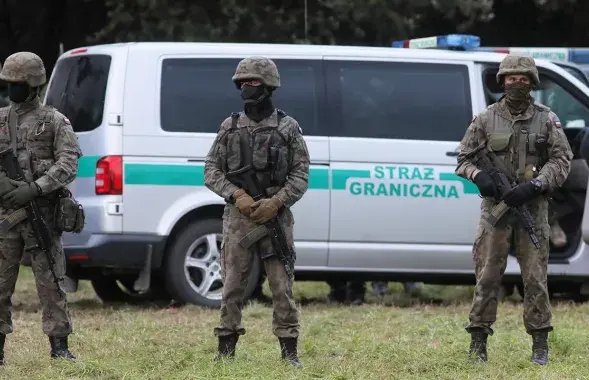 Польскія памежнікі / tvp.info