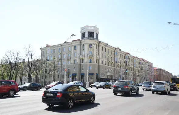 Машыны ў Мінску / Еўрарадыё