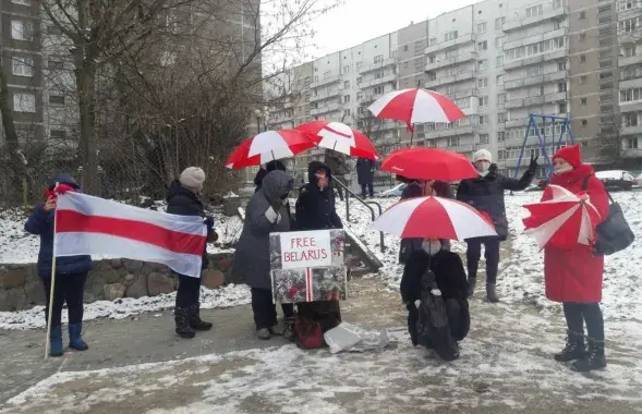 Акция пенсионеров в Гродно / @radiosvaboda​