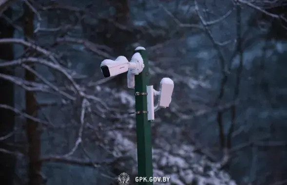 Камера на беларускай мяжы&nbsp; / @gpkgovby
