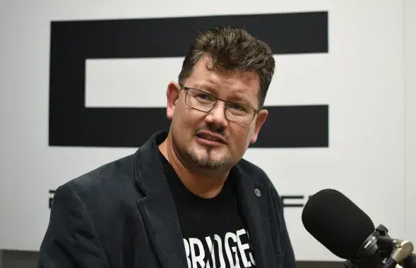 Андрей Ходанович в студии Еврорадио