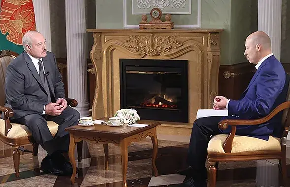 Александр Лукашенко и Дмитрий Гордон / сайт Лукашенко​