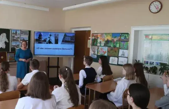 &quot;Інфармацыйная гадзіна&quot; ў школе&nbsp;/ БЕЛТА