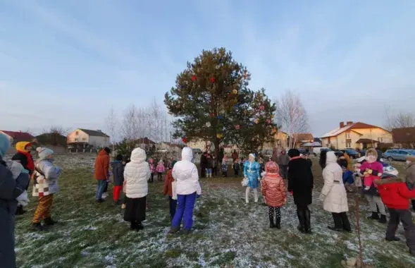 В Гродно милиция сорвала новогодний праздник возле церкви / hrodna.life​