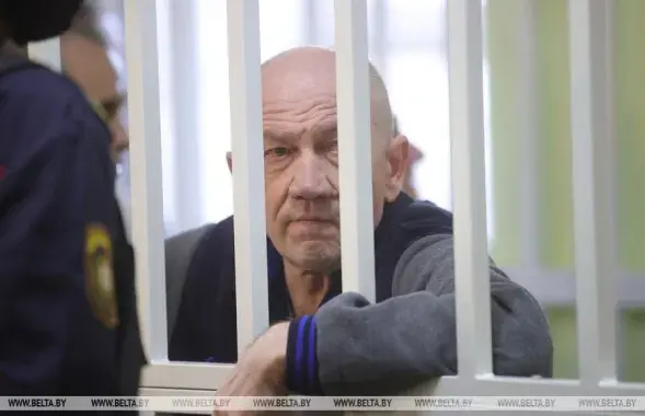 Владимир Гундарь на суде / БЕЛТА