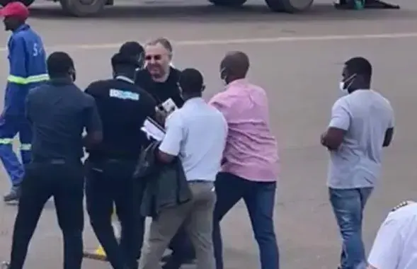 Zingman detained at Lubumbashi airport /still from video​