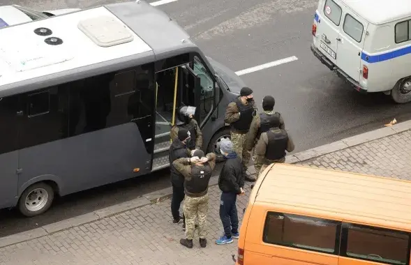 Law enforcement officers in Belarus / Sample photo by Euroradio
