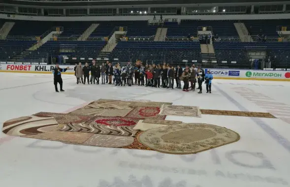 Танк на льду / hcdinamo.by