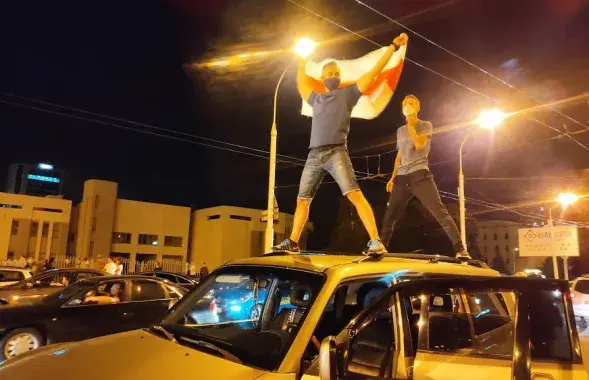 В августе 2020-го в Минске / Из архива Еврорадио​