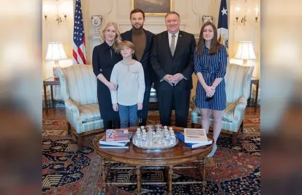 Шкляров с Помпео / twitter/SecPompeo