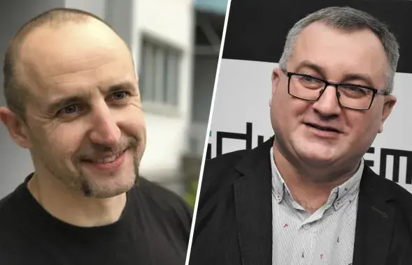 Алесь Явдаха и Андрей Янушкевич​