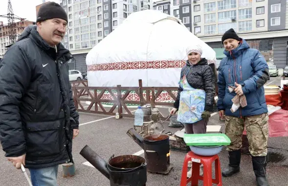 "Юрта нязломнасці" /&nbsp;facebook.com/bucharada.gov.ua
