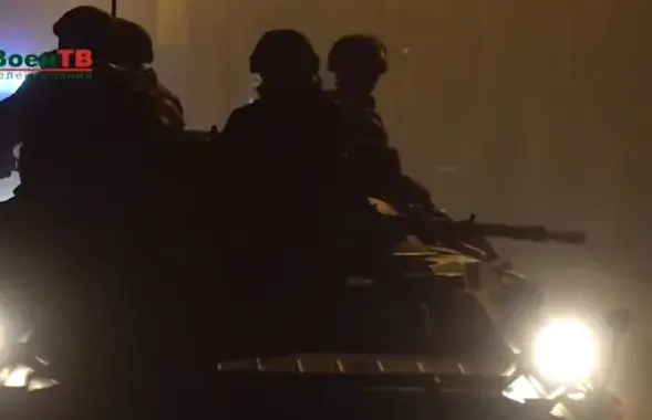 Беларускія вайскоўцы прыбылі ў Казахстан &quot;своечасова, без парушэнняў і затрымак &quot;/ скрыншот відэа&quot;Воен-ТВ&quot;