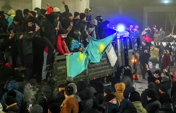 Сітуацыя ў Казахстане застаецца напружанай​ /&nbsp;sputnik.kg