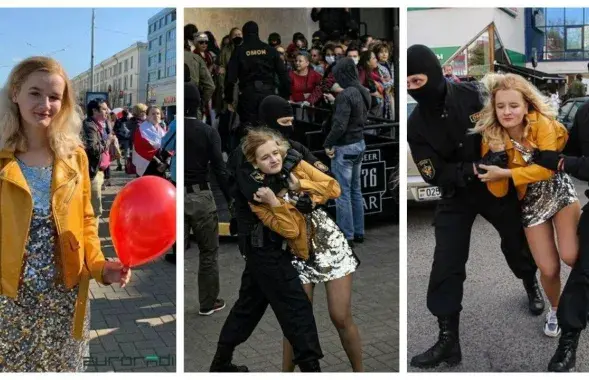 Задержание Насти Козанович / Еврорадио