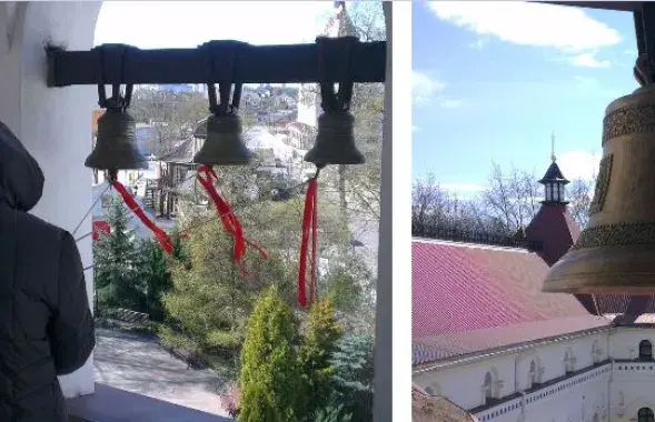 В Свято-Елисаветинском монастыре, апрель 2020-го / Еврорадио