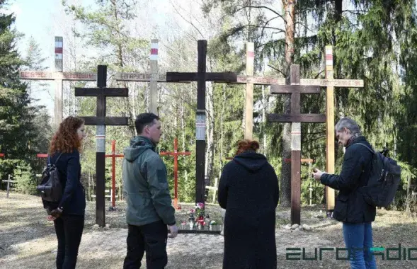 В Куропатах / Роман Протасевич, Еврорадио&nbsp;&nbsp;