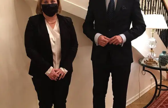 Джулі&nbsp;Фішэр і Павел Латушка / @latushka
