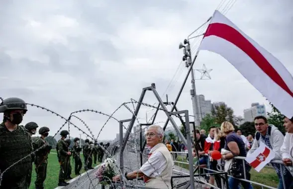 Акцыя пратэсту ў Мінску / Еўрарадыё​