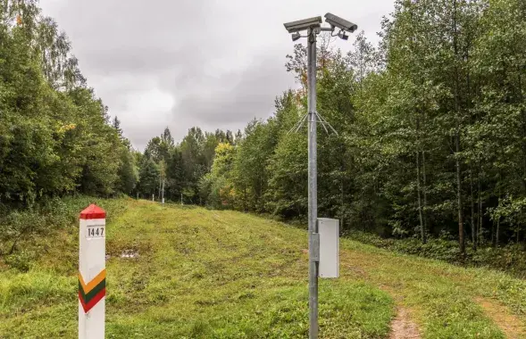 Камеры на літоўскай мяжы / фота — Віцяніс Мішкініс