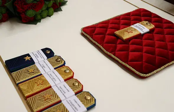 Генеральскія пагоны / БЕЛТА
