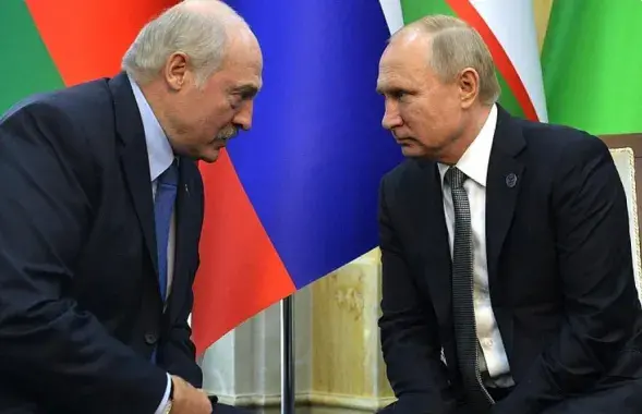 Аляксандр Лукашэнка і Уладзімір Пуцін / kremlin.ru​