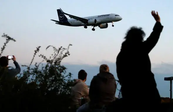 Некалькі авіярэйсаў паміж Расіяй і Германіяй былі адмененыя​ /&nbsp;Reuters
