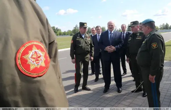Александр Лукашенко в Марьиной Горке / БЕЛТА​