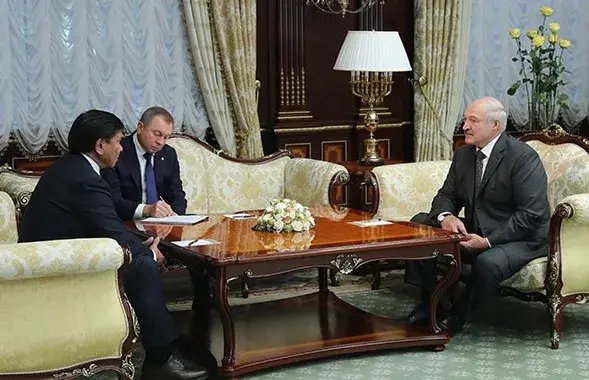 Во время встречи с послом Казахстана​ / president.gov.by