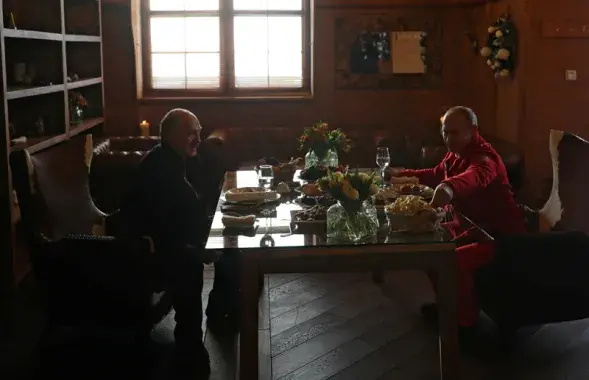 Александр Лукашенко и Владимир Путин в Сочи / Reuters​