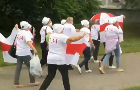 Марш пенсионеров / Скриншот с видео​