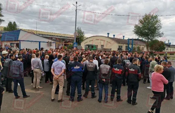 МАЗ 13 августа 2020-го / @mkbelarus