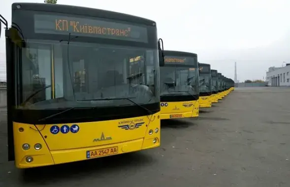 Украіна да нядаўняга часу ахвотна закупляла беларускія аўтобусы / Прэс-служба КП &quot;Кіеўпастранс&quot;​