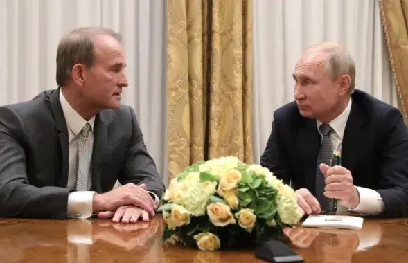 Виктор Медведчук и Владимир Путин​ /&nbsp;kremlin.ru