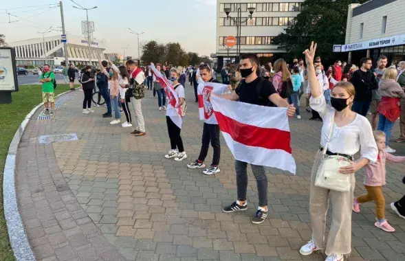 Акция протеста в Минске / Еврорадио​