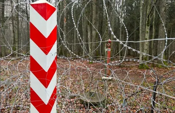 На польска-беларускай мяжы​&nbsp;/&nbsp;twitter.com/Straz_Graniczna