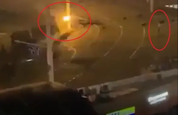Выстрел в Александра Тарайковского. Кадр из видео