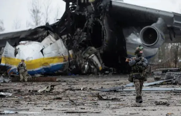 Ан-225 россияне уничтожили в начале войны в феврале 2022 года / Reuters
