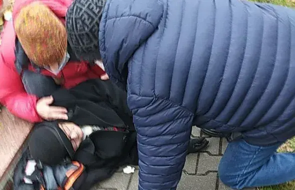 Нине Багинской стало плохо / @belsat​